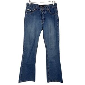 Vintage Y2K Relaxed Low Rise Flare Jeans Size 29